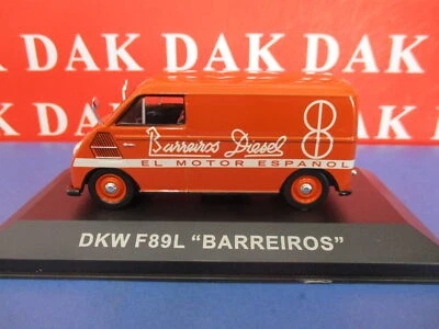 Die cast 1/43 Modellino Furgone Pubblicitario DKW F89L Barreiros Diesel - Immagine 1 di 4