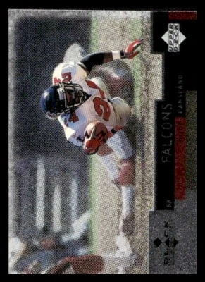 1998 Upper Deck Black Diamond #63 Byron Hanspard Falcons - Image 1 of 2