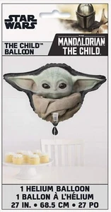 Multicolor Foil Mandalorian The Child Balloon (27") 1 Count - Premium Quality. - Picture 1 of 3