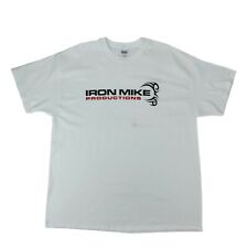 Iron Mike Productions T-Shirt Men's Size XL White Short Sleeve Tyson Boxing New