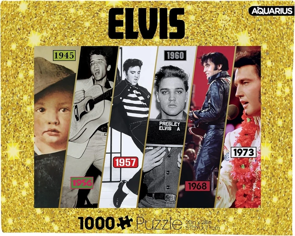 Merchandising Elvis Presley Aquarius - Timeline (Puzzle 1000 Pezzi)