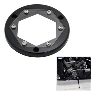 Black Engine Derby Cover Protector For SUZUKI Boulevard m109R M1800R 2006 - 2023 - Picture 1 of 9