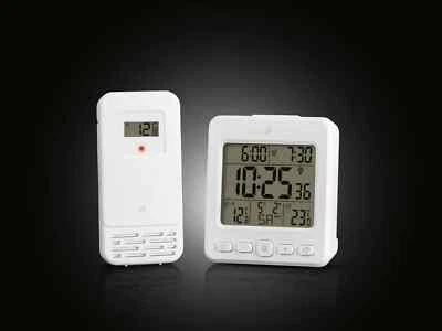 AURIOL Funk Temperaturstation LC-Display Wetterstation Speicherfunktion NEU - Bild 1 von 2