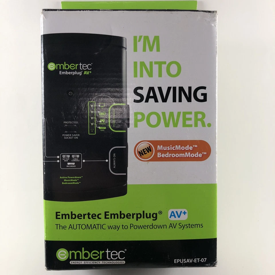 Embertec Emberplug AV+ NEW Energy Efficient Technologies - Image 1 of 4