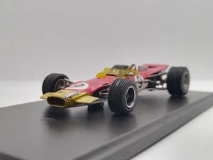 SMTS 1/43 costruito in metallo bianco Lotus 49B Hill Monaco 1968. RL30CM. Rarissimo. - Foto 1 di 20