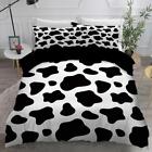 Cow Spots Printing Quilt Duvet Cover Set King Bedclothes Bedding Queen Bed Linen
