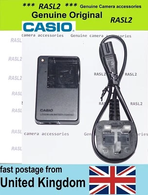 Genuine Casio Charger BC-31L for NP-40 EX-Z1050 EX-Z1200 Z700 EX-PC150 EX-P700 - Image 1 of 2
