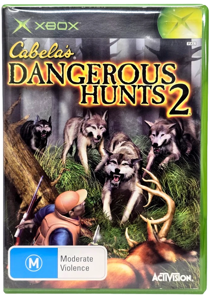 Cabela's Dangerous Hunts 2 XBOX Original PAL *Complete* - Image 1 of 2