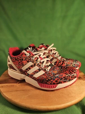 Adidas ZX Flux K Art Style m19398 Zapatos Tenis Para Mujer Talla 6.5 Estampado Animal Foto 1 de 4