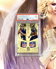 1/1 JARED GOFF 2016 RC LAUNDRY TAG NFL SHIELD PATCH GOLD VINYL ROOKIE PSA 9 MINT