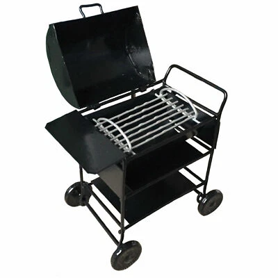 Casa de Muñecas Picnic Barbacoa Barbacoa Horno Asador Miniatura Accesorios Foto 1 de 3