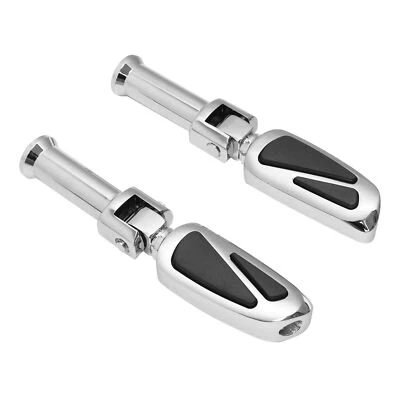 estriberas traseras para pasajero con soporte apto para Harley Softail Slim Fat Bob 18-23 EE. UU. Foto 1 de 4