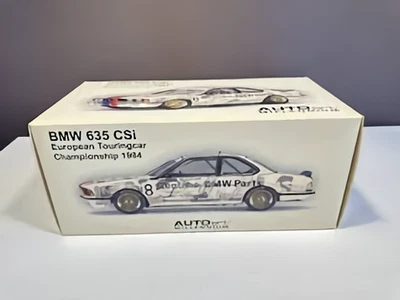 Rara Autoart 1/18 AUTOart Racing Series BMW 635 CSi '84 Gr.A #8 JP 15648 - Immagine 1 di 4