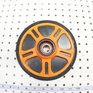 2009 Arctic Cat Crossfire R 8 Idler Wheel Bogie Wheel 3604-065 ORANGE 7.125" OD  - Picture 1 of 14