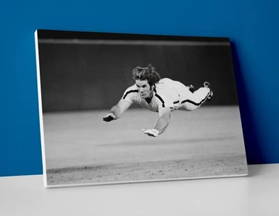 Pete Rose Slide Poster or Canvas - Pete Rose Wall Art - Image 1 of 4