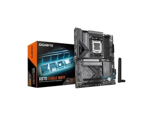GIGABYTE X870 EAGLE WIFI7 AM5 LGA 1718, ATX, DDR5, 4 x SATA 6Gb/s, 3x M.2, PCIe - Picture 1 of 5