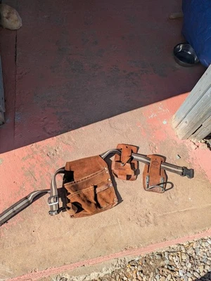 cinturón herramientas stanley cuero Foto 1 de 4