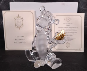 Lenox Disney Tigger Figurine - Winnie the Pooh & Friends Crystal Collection COA - Picture 1 of 23