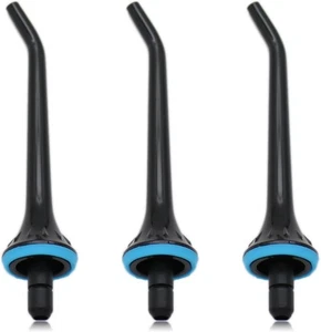 Water Flosser Replacement Tips for Mospro, Nicwell, Nicefeel, Black Standard - Picture 1 of 3