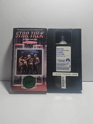 Star Trek - Episode 45 - A Private Little War (VHS 1968, 86) Paramount  - Изображение 1 из 2