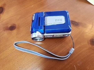 Cámara de video con zoom digital de película DXG 506V MPEG4 AZUL - PROBADA - Imagen 1 de 18