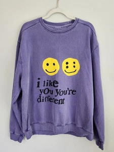 Mercado de pulgas de plantas de cactus x Union "I Like You're Different" cuello redondo XL CPFM - Imagen 1 de 7