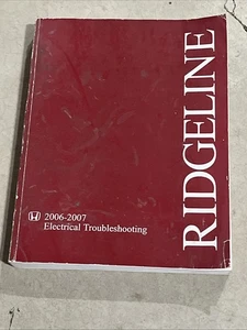2006 2007 Honda Ridgeline Electrical Troubleshooting Manual P/N: 61SJC01EL - Bild 1 von 5