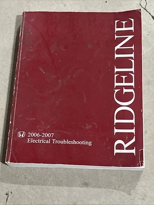 Honda Ridgeline 2006 2007 manual de solución de problemas eléctricos P/N: 61SJC01EL Foto 1 de 4