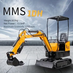 Mini-Raupenbagger zu verkaufen Small Digger 13,5HP EPA Benzinmotor Minibagger - Bild 1 von 13
