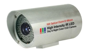 COP-USA CZ16IRRC Sony CCD Camera 480TVL 86 IR Leds, 16X Optical Zoom DC 12V - Picture 1 of 12