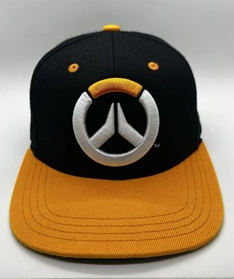 Gorra Blizzard Overwatch Sombrero Adulto Snapback Flatbill Negro Amarillo Bordado Jinx Foto 1 de 4