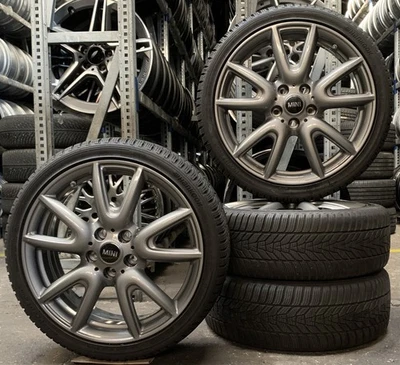 4 Orig MINI Winterräder JCW DoubleSpoke 534 205/40 R18 86V Cooper F55 6864388 33 - Bild 1 von 4