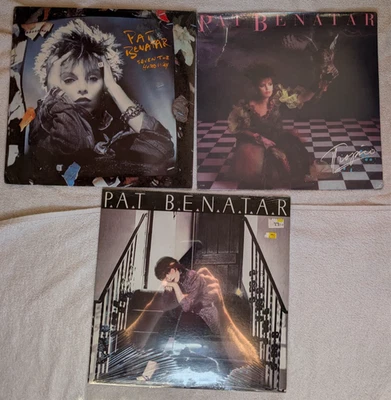 SEALED Pat Benatar Seven the Hard Way Tropico Precious Time 3 LP Original - Image 1 of 4