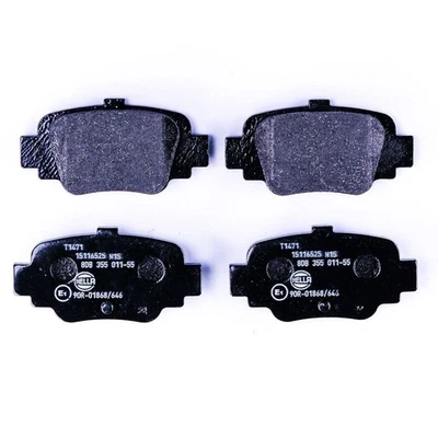 Hella PAGID Plaquettes De Frein Disque Arrière Pour Nissan Micra II 2 K11 - Photo 1/4