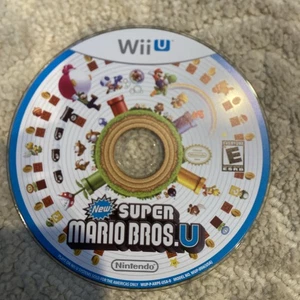 New Super Mario Bros. U + New Super Luigi U (Nintendo Wii U, solo disco - testato - Foto 1 di 3