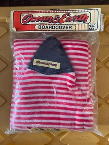 Ozean und Erde Board Wellen Ski Abdeckung Socke Surfen Kordelzug Vintage 8'6" - Bild 1 von 5