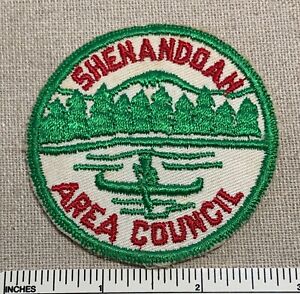 Vintage 1940s SHENANDOAH AREA COUNCL Boy Scout PATCH BSA CP Uniform Badge Camp