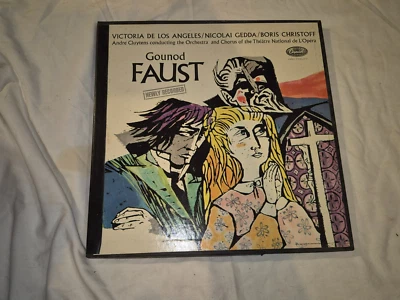 Gounod Faust  Victoria De Los Angeles Box Set 4 LP Box Set Capitol GDR-7154  EX - Image 1 of 4