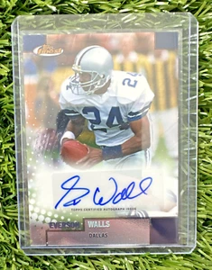 2024 Topps Finest EVERSON WALLS Flashback Auto Cowboys - Picture 1 of 2