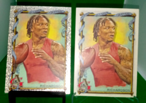 2023 Allen & Ginter Foil Filigree #107 Anthony Richardson SP RC Colts SSP Rookie