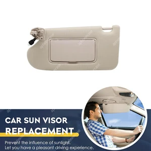 Driver Side Sun Visor Pad For Nissan Maxima Beige Replace Sunshade Assembly - Imagen 1 de 7