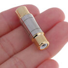 Audio/Video/Lighting RCA connector gold plated straight RCA female jack adapt^$r