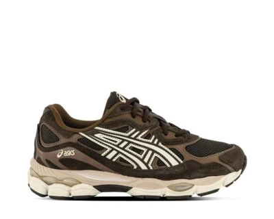 Asics Gel-NYC Black Coffee Feather Grey Cloud Damen Herren Sneaker NEU NYC 41,5