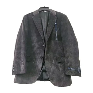 Docker Men's Dress Blazer Long-Sleeve Color Grey Size 40 Regular Buttons Front  - Picture 1 of 9