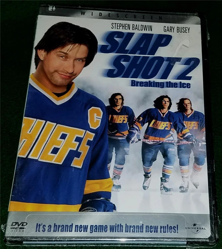 STEPHEN BALDWIN, GARY BUSEY, Slap Shot 2: Breaking the Ice, DVD, NEW - Image 1 of 1