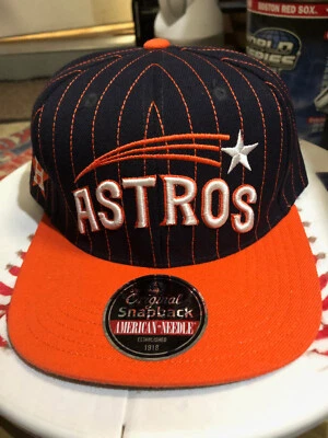 Houston Astros MLB American Needle Cooperstown Collection Snapback Hat Cap OSFA - Image 1 of 4