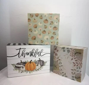 Nuevo JUEGO DE 3 Cajas de Regalo Decorativas - Juego de Caja Anidada con Tapa 3 Tamaños - Imagen 1 de 16