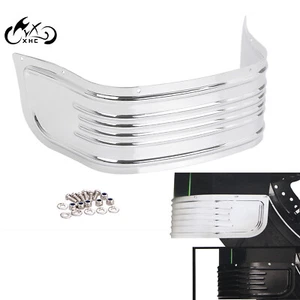 Chrome Front Fender Trim Skirt For Harley Touring Heritage Softail Classic FLSTC - Bild 1 von 12