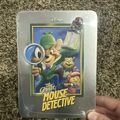 The Great Mouse Detective DVD in COLLECTIBLE TIN ~ Disney ~ NEW ~ FACTORY SEALED - Image 1 of 3