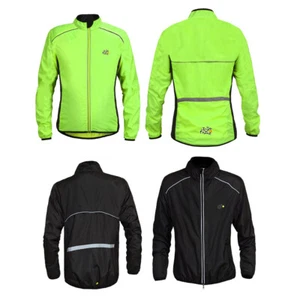 Cycling Jacket Road MTB Bike Light Weight Windproof Wind Coat for Men Women - Picture 1 of 14